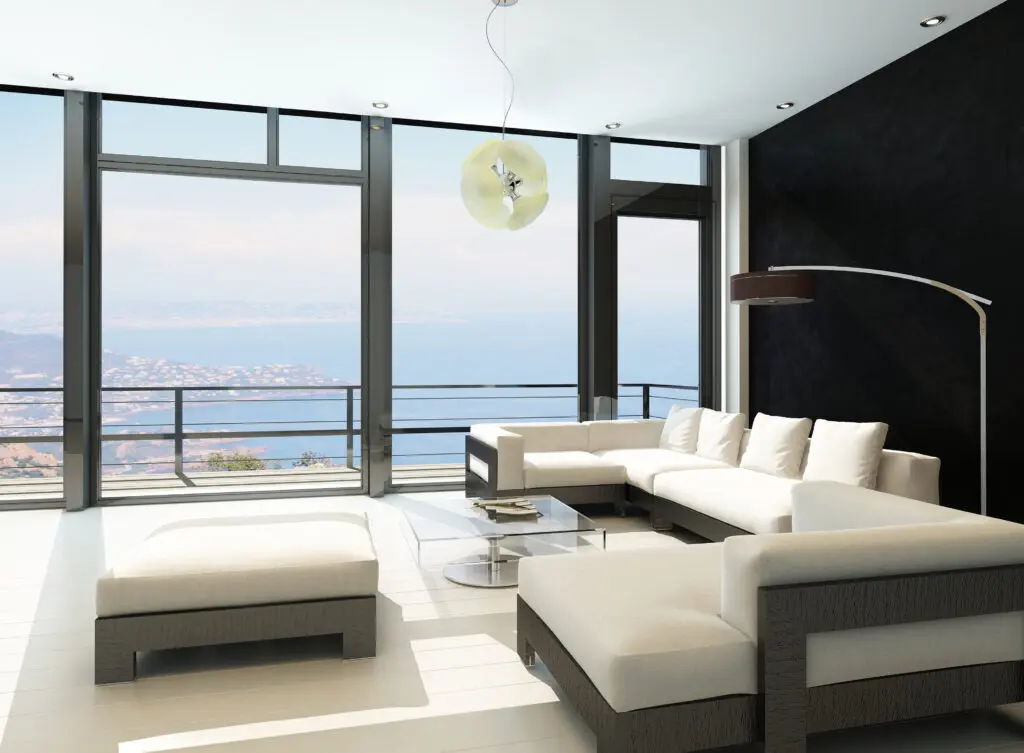 large aluminum windows