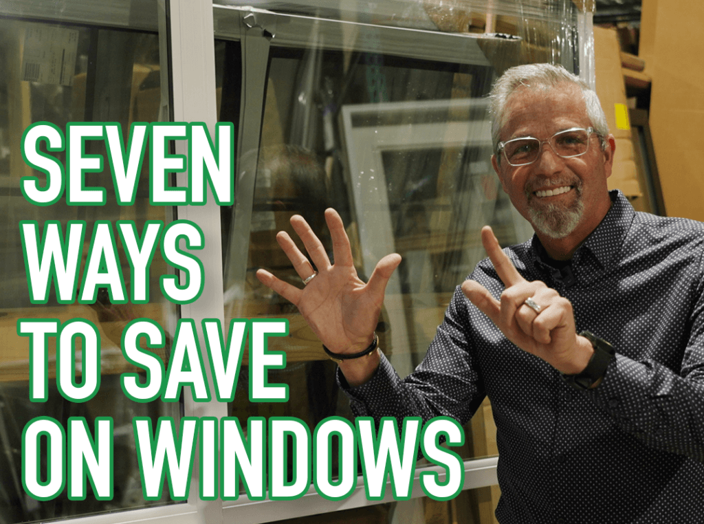 seven ways to save on windows
