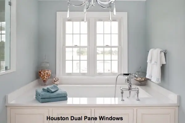 Double pane replacement windows in Houston, TX.