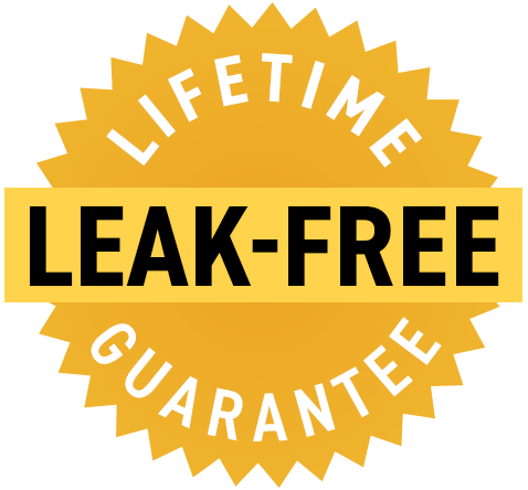 exclusive lifetime leak-free guarantee