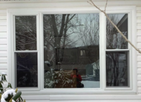 picture window mulled with hung windows