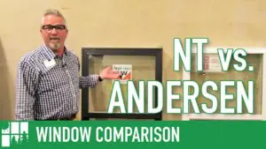 Comparing Andersen Fibrex and NT Vinyl Windows